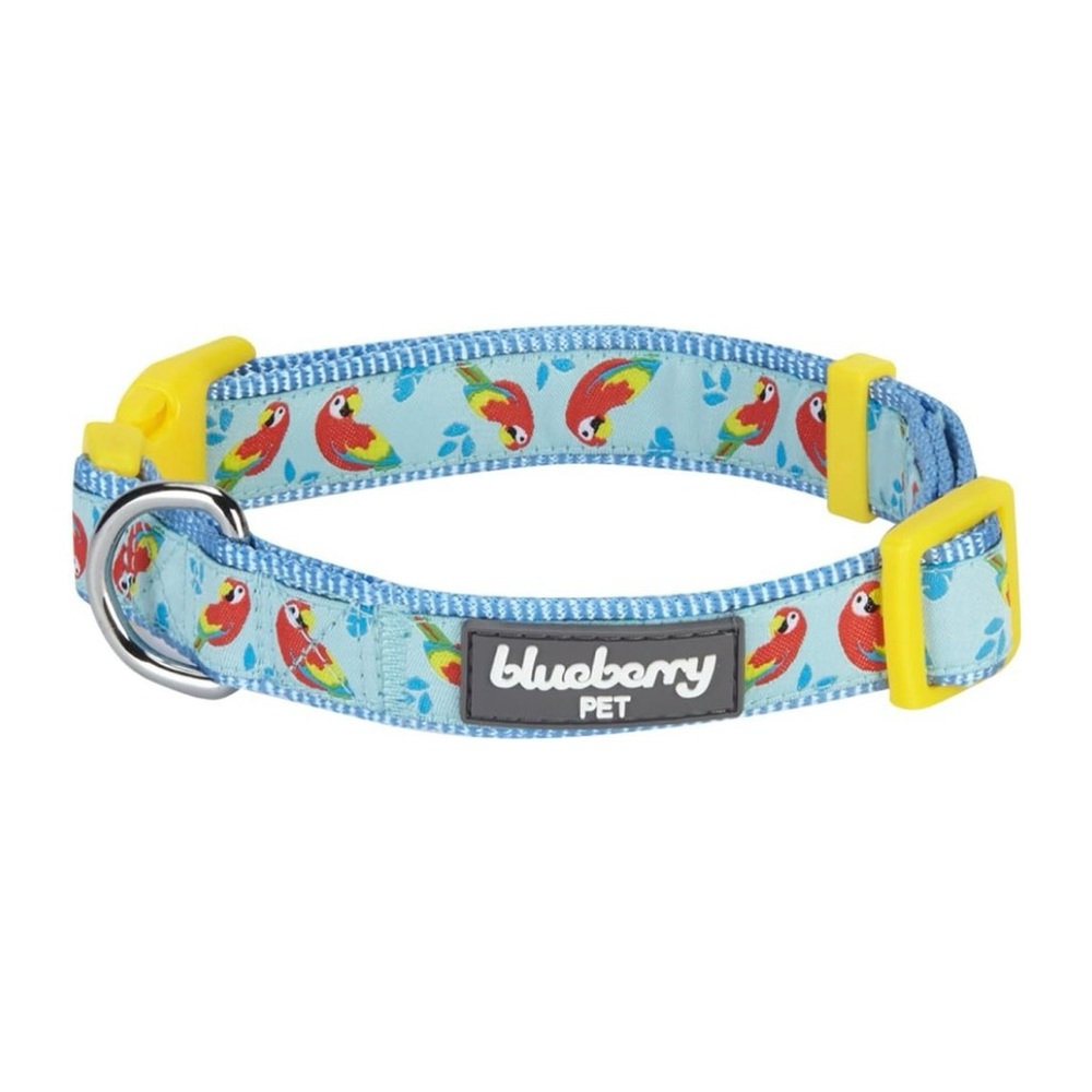 Blueberry Pet Dog Collar 🦜